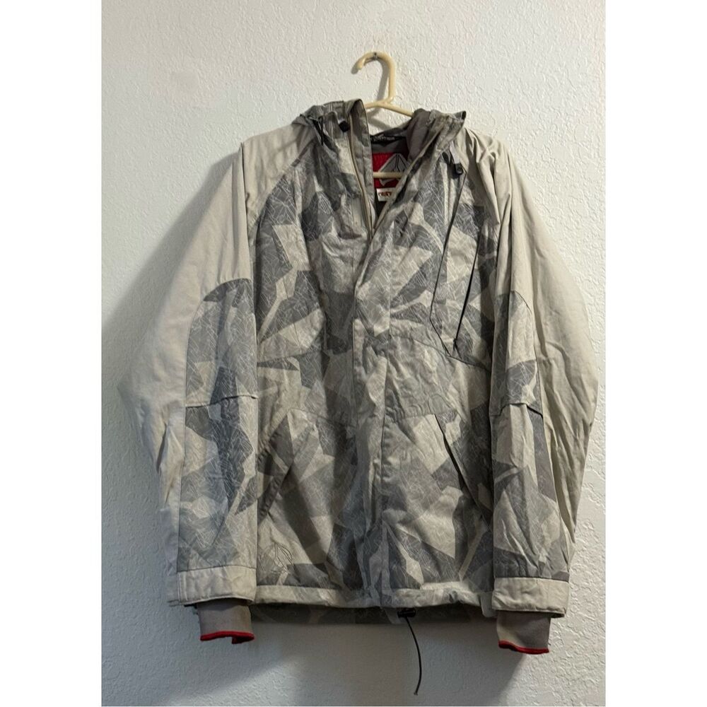 Section Division Snowboard Jacket Men's Large Ski Vintage digital camo